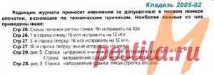 Машинное вязание. Кладезь 02,03,04 2005