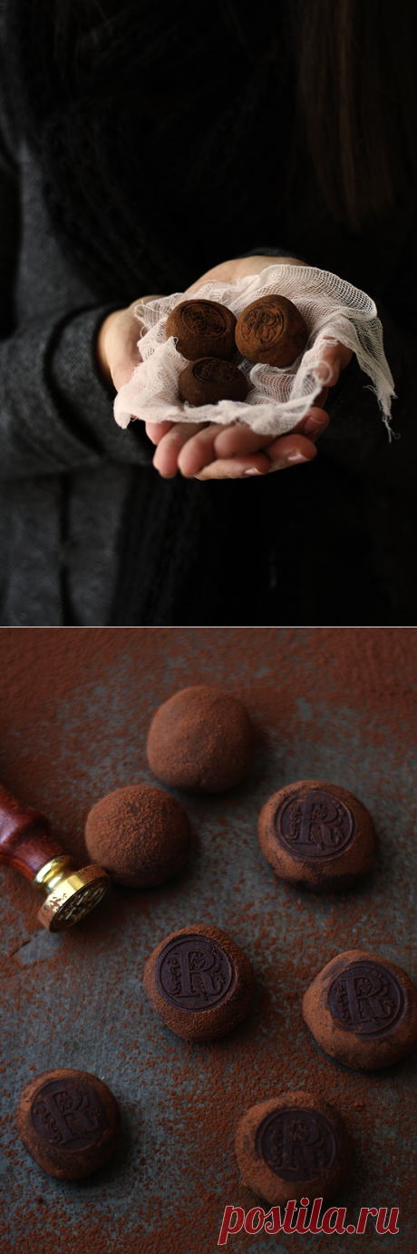 Trufas de chocolate