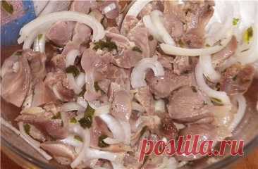Маринуем куриные желудочки — Сад Заготовка