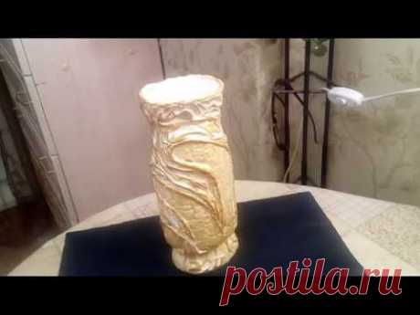 Ваза для живых цветов из баночки fairy - YouTube