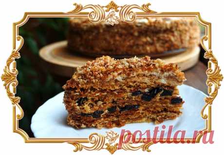 Медовик из теплого теста

Торт вкусный, нежный. Коржи очень легко пеклись. Но чернослив нам мешал. Положили меньше, чем нужно и еще бы убавили.

Ингредиенты:
Показать полностью…