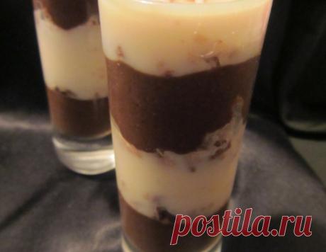 Ванильно-шоколадный пудинг – кулинарный рецепт