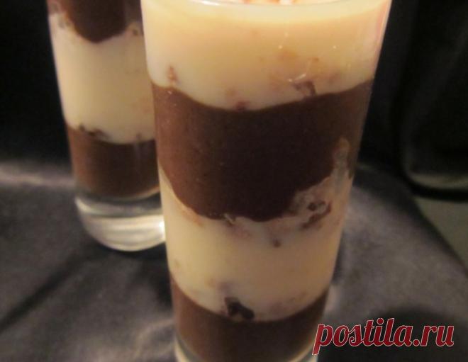 Ванильно-шоколадный пудинг – кулинарный рецепт