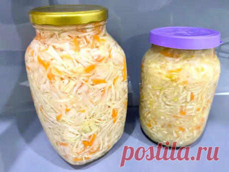 Сразу 2 рецепта для капусты: квашеная (с точностью до грамма) и соленая (на глазок) - Будет вкусно - 17 ноября - 43801930864 - Медиаплатформа МирТесен