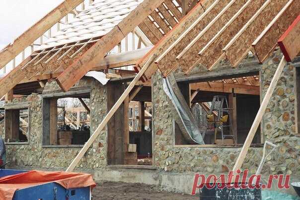 Технология глиночурка или по буржуйски - cordwood | Журнал 