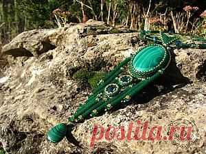 Мастер-класс по созданию колье «The Green Goddess» - Ярмарка Мастеров - ручная работа, handmade
