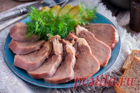 Говяжий язык в мультиварке рецепт с фото пошагово - 1000.menu