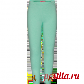 Леггинсы для девочки, цвет аквамарин