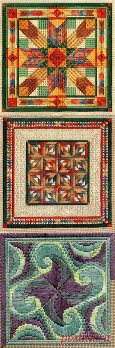Вышивка Bargello