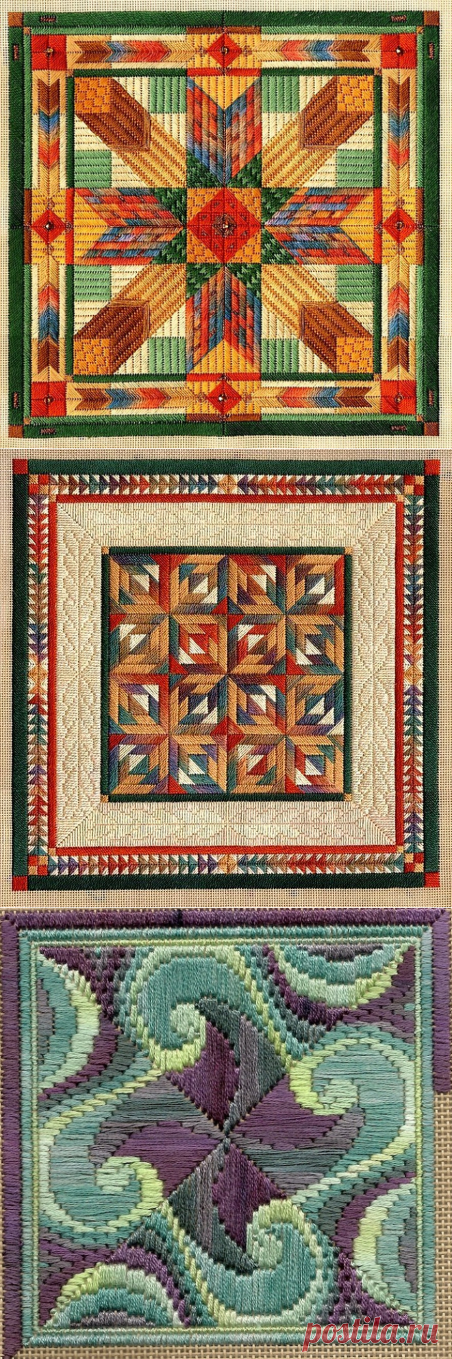Вышивка Bargello