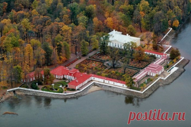 МОНПЛЕЗИР- дворец Великого Петра.