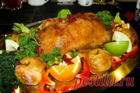 Утка с фруктами в вине — Д а ч а