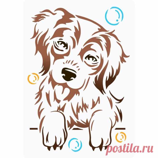 Plantilla de pintura de perro Beagle, plantilla de dibujo de perro reutilizable de 8,3x11,7 pulgadas, plantilla de perro artesanal DIY para Textiles para el hogar Animal - AliExpress