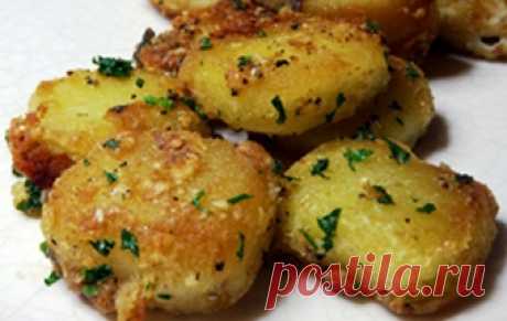 Картофель в чесночном масле / Блюда из картофеля / TVCook: пошаговые рецепты с фото