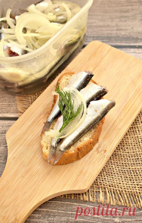 Килька, маринованная с уксусом и луком рецепт с фото пошагово - PhotoRecept.ru