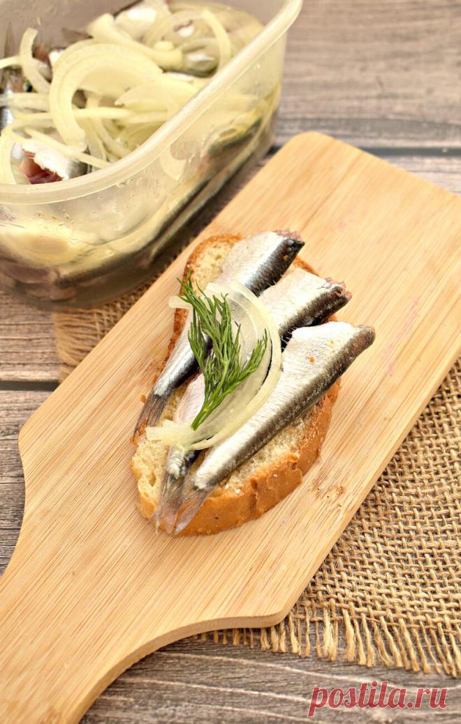 Килька, маринованная с уксусом и луком рецепт с фото пошагово - PhotoRecept.ru