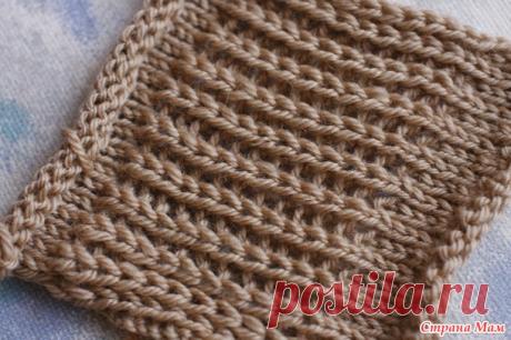 . АНГЛИЙСКАЯ РЕЗИНКА НА LK-150. - Машинное вязание - Страна Мам