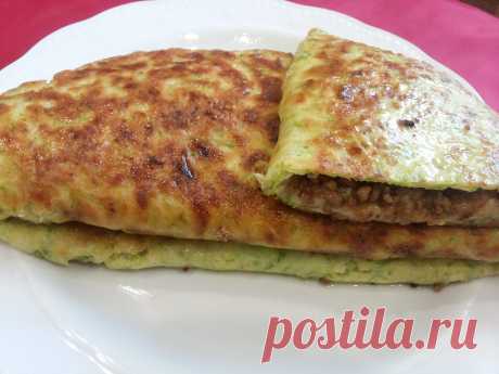Кабачковые чебуреки