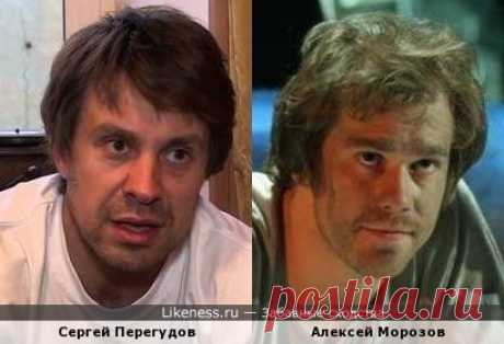 Сергей Перегудов и Алексей Морозов :: Забавные сходства