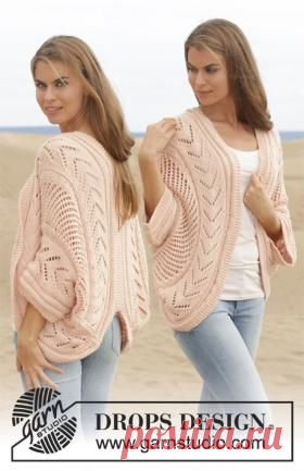Оригинальный женский летний жакет спицами на knitweek.ru