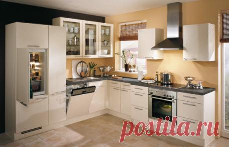 Кухня в бежевых тонах (фото) – уют и тепло в вашем доме