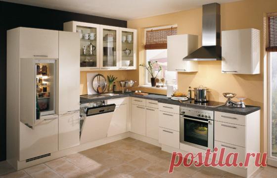 Кухня в бежевых тонах (фото) – уют и тепло в вашем доме