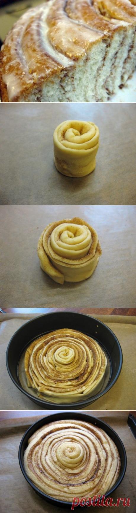 Пирог &quot;Улитка&quot; с корицей