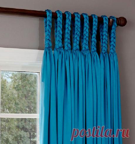 Способы подвешивания штор в доме | Наши дома