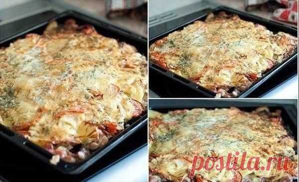 СЛОЕНАЯ КАРТОШКА