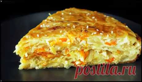 (3) Очень вкусный капустный пирог - минимум теста максимум начинки! - Ваши любимые рецепты - медиаплатформа МирТесен