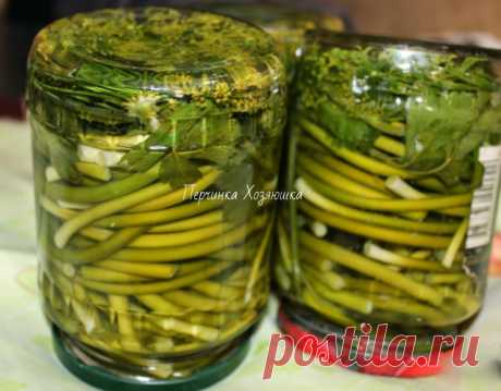 Рецепты заготовок чесночных стрелок на зиму - Заготовки от Перчинки - Perchinka Hozyayushka.ru