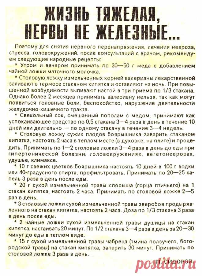 Жизнь тяжелая, нервы не железные