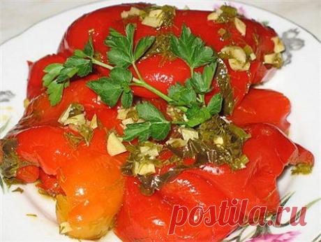 Быстрый консервированный перец