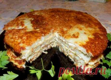 Слоёный пирог А-ля Драник