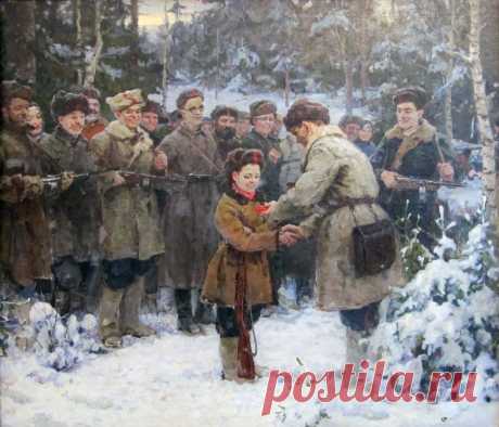 За боевые заслуги. Художник Смукрович Пётр Петрович (1926-1998)
