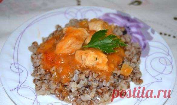 Сливочная подлива с мясом. Простейший рецепт