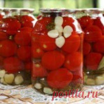 Рецепт заготовки на зиму помидоры маринованные без стерилизации - Овощи на зиму от 1001 ЕДА