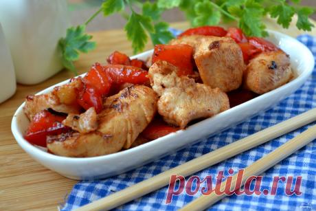 Курица в кисло-сладком соусе по-китайски - пошаговый рецепт с фото на Повар.ру