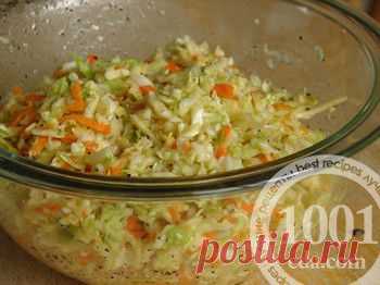 Как приготовить салат провансаль из капусты - Салат из капусты