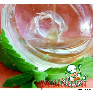 Мятный сироп - кулинарный рецепт