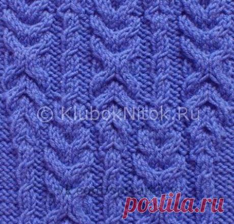 Шапочка и снуд узорами-партнерами .