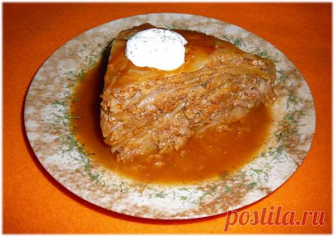 Фаршированная капуста.