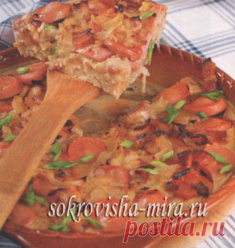 Гречневая запеканка с сосисками | Простые рецепты вкуснейших блюд