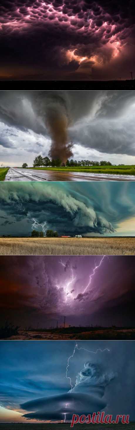 Самые красивые грозы и торнадо / Туристический спутник