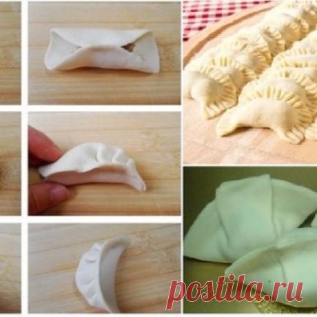 Пельмени и вареники - способы лепки - МирТесен
