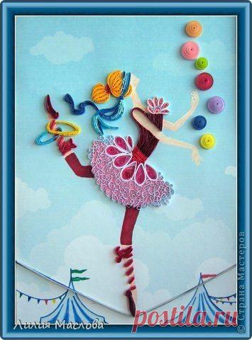 Квиллинг - удивительное творчество. Женские образы