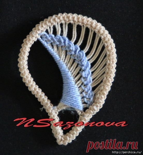 Лепесток румынского кружева - мастер-класс