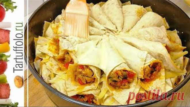 Такое БЛЮДО можно подать даже на праздник! Мясной Пирог без хлопот и замеса теста
