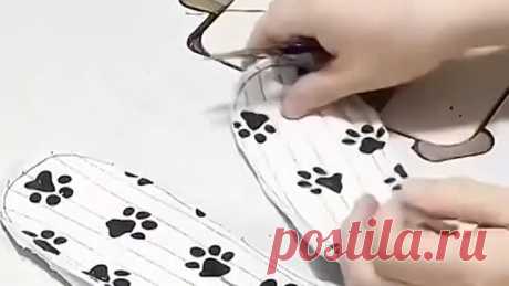 Шьем домашние следки