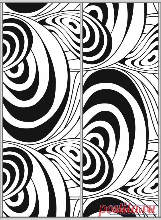 Пескоструйный рисунок Абстракция волны | Хороший дизайн: Скинали Фрески Фотообои Пескоструйные рисунки